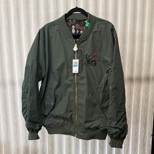 LRG Forest Green Bomber Jacket